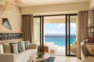 Turquoize Sky Oceanfront Suite at Hyatt Ziva Cancun 